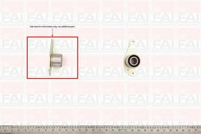 FAI AUTOPARTS t5486 -  Паразитный / Ведущий ролик, зубчатый ремень